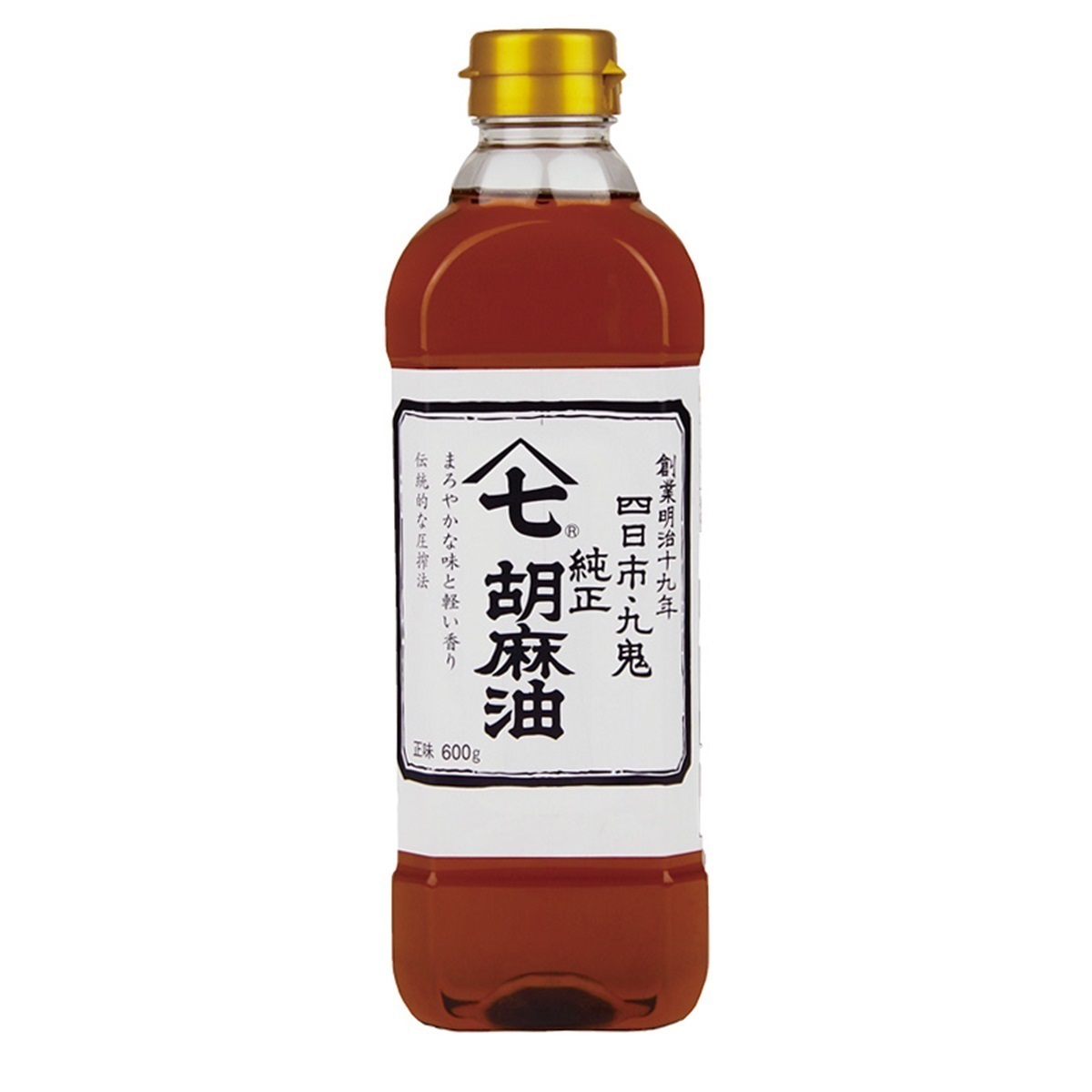 九鬼産業オンラインショップ 九鬼 ヤマシチ純正胡麻油 600gPT