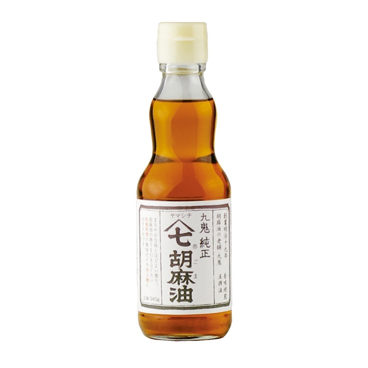 九鬼産業オンラインショップ 九鬼 ヤマシチ純正胡麻油 340g